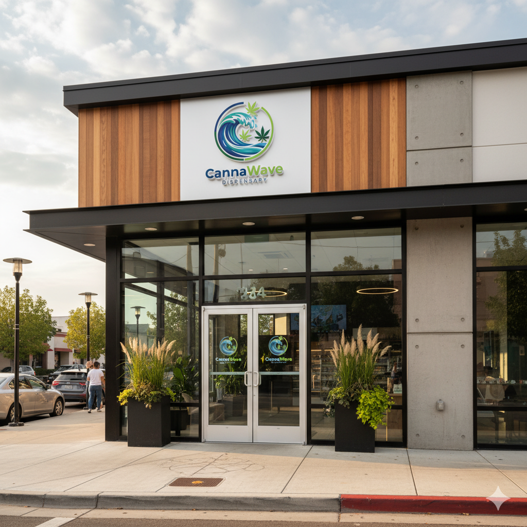 CannaWave Dispensary Exterior